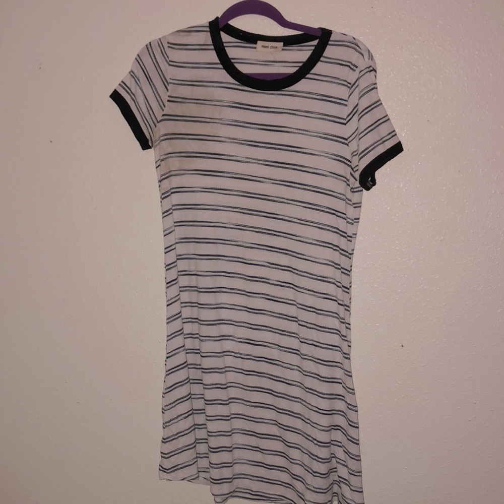 Stripped Maxi Dress